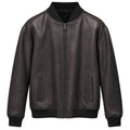 Dolce & Gabbana Man Bomber Leather Black