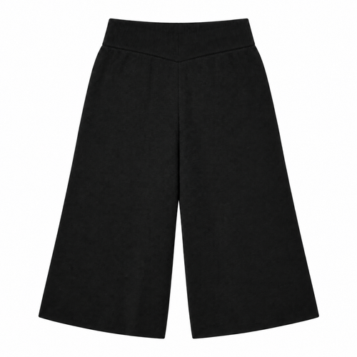 anna molinari Woman Bermuda Shorts Punto Milano Black