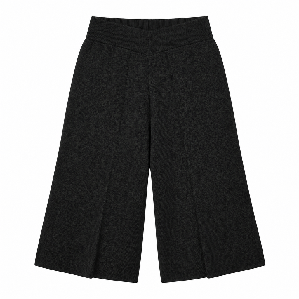anna molinari Woman Bermuda Shorts Punto Milano Black