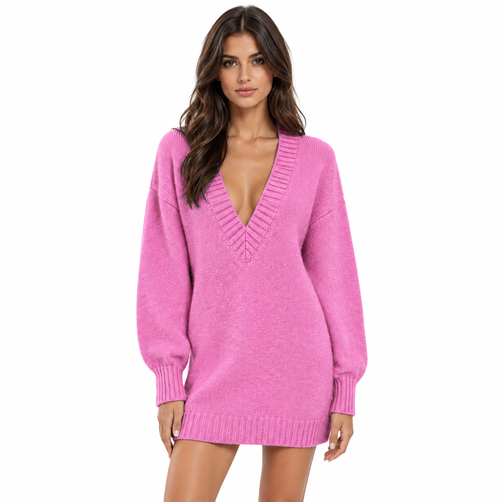 anna molinari Woman Dress Mini Ciclamino Pink