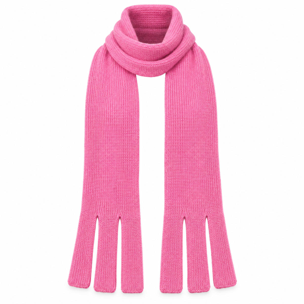 anna molinari Woman Stola Hairy Ciclamino Scarves Pink