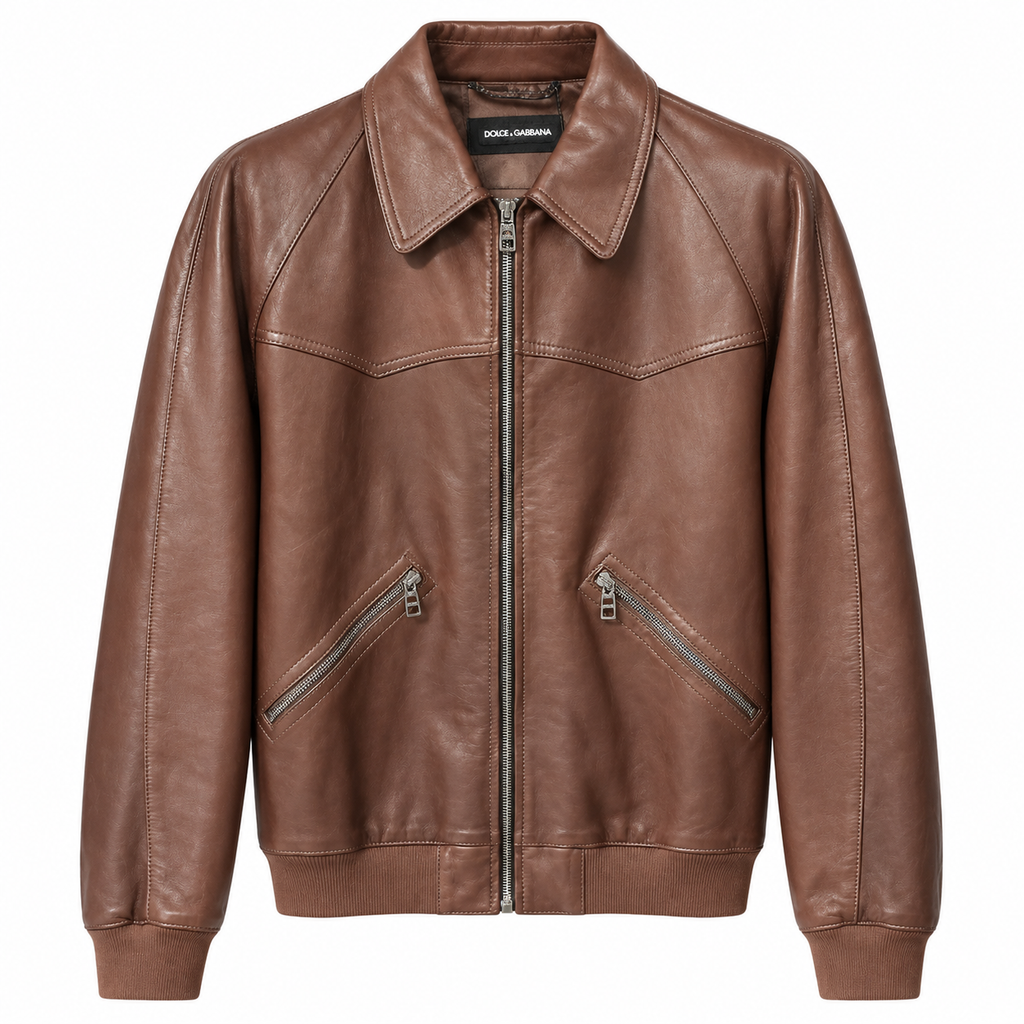 Dolce & Gabbana Man Very Dark Jacket Brown
