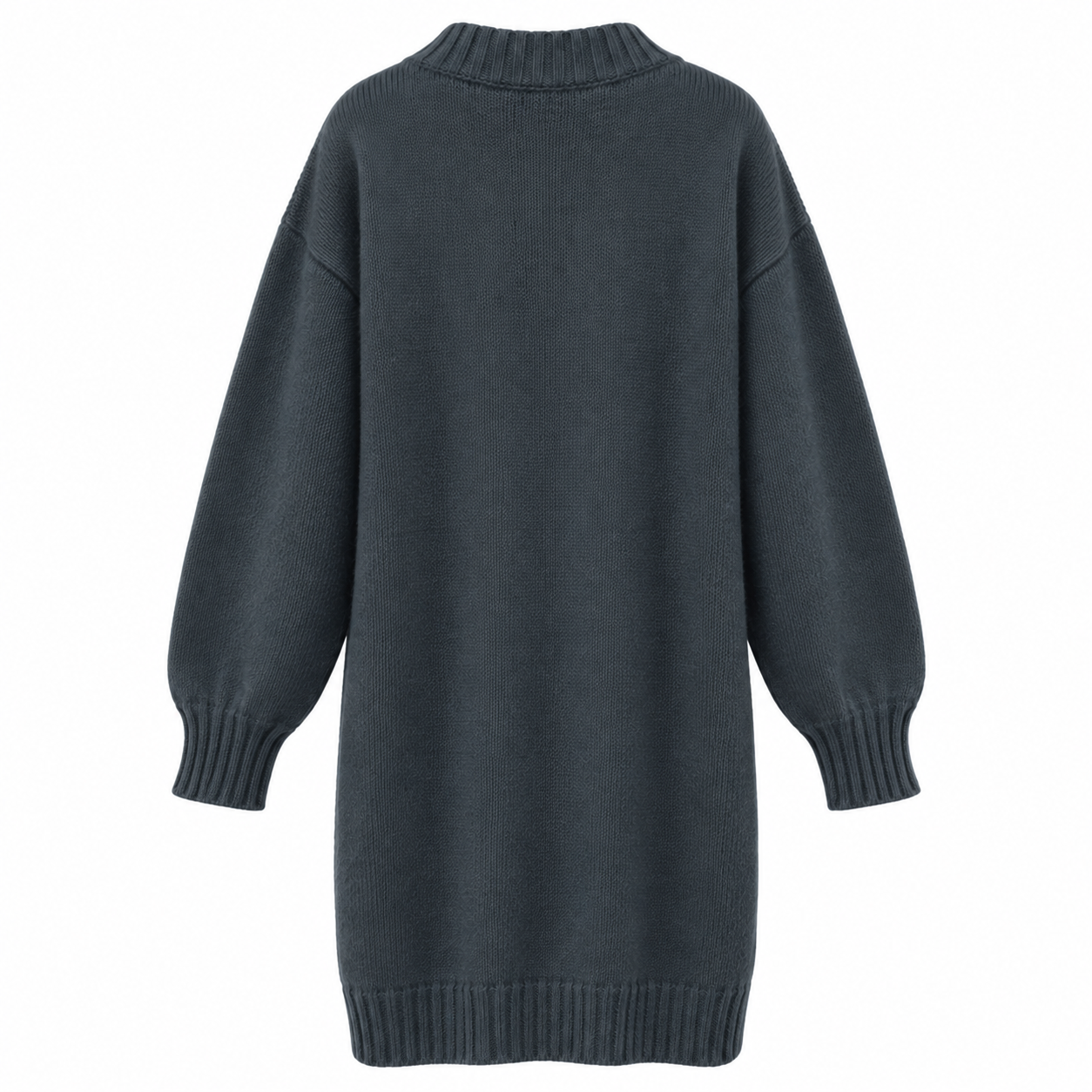 anna molinari Woman Dress Mini Antracite Grey