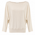 anna molinari Woman Knit Barca Beige