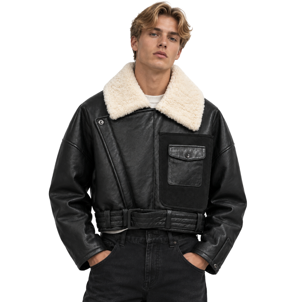 Dolce & Gabbana Man Jacket Sherarling Black