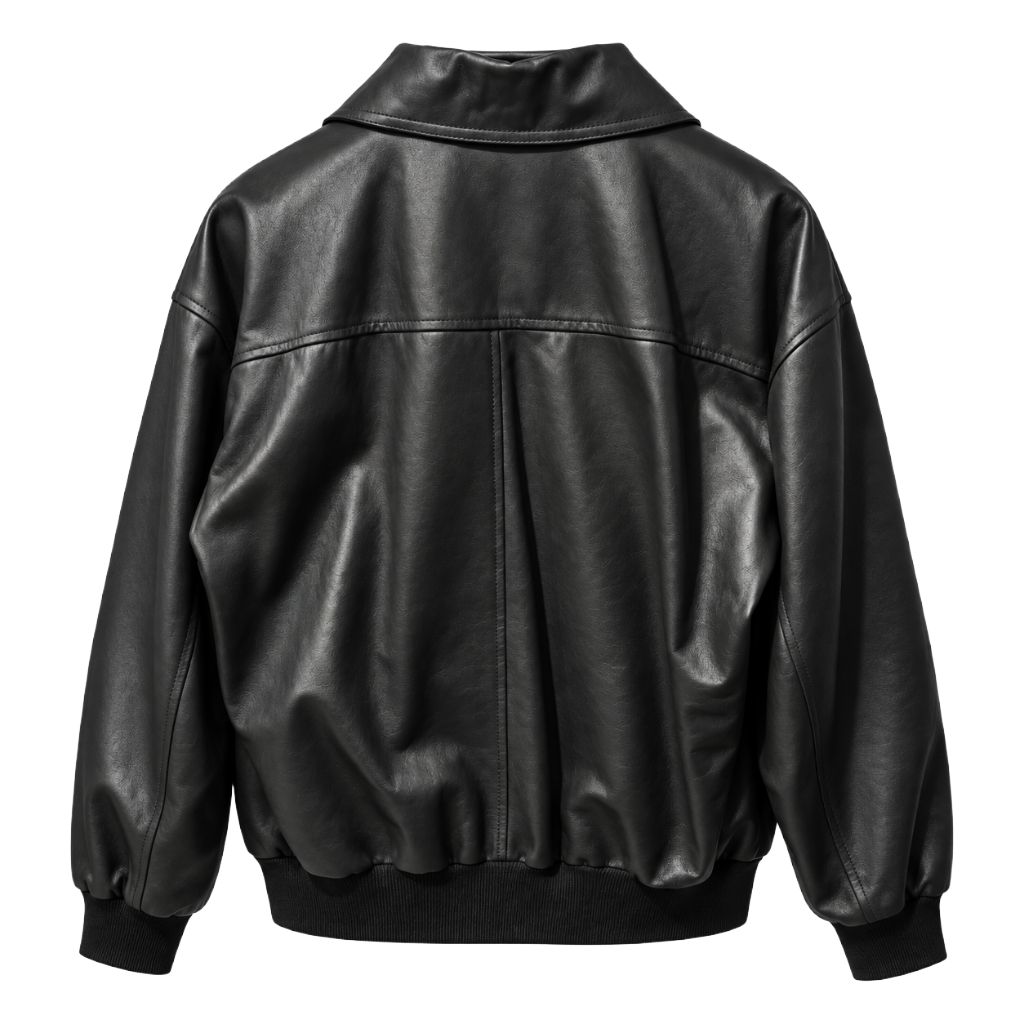 Dolce & Gabbana Man Jacket Leather Black