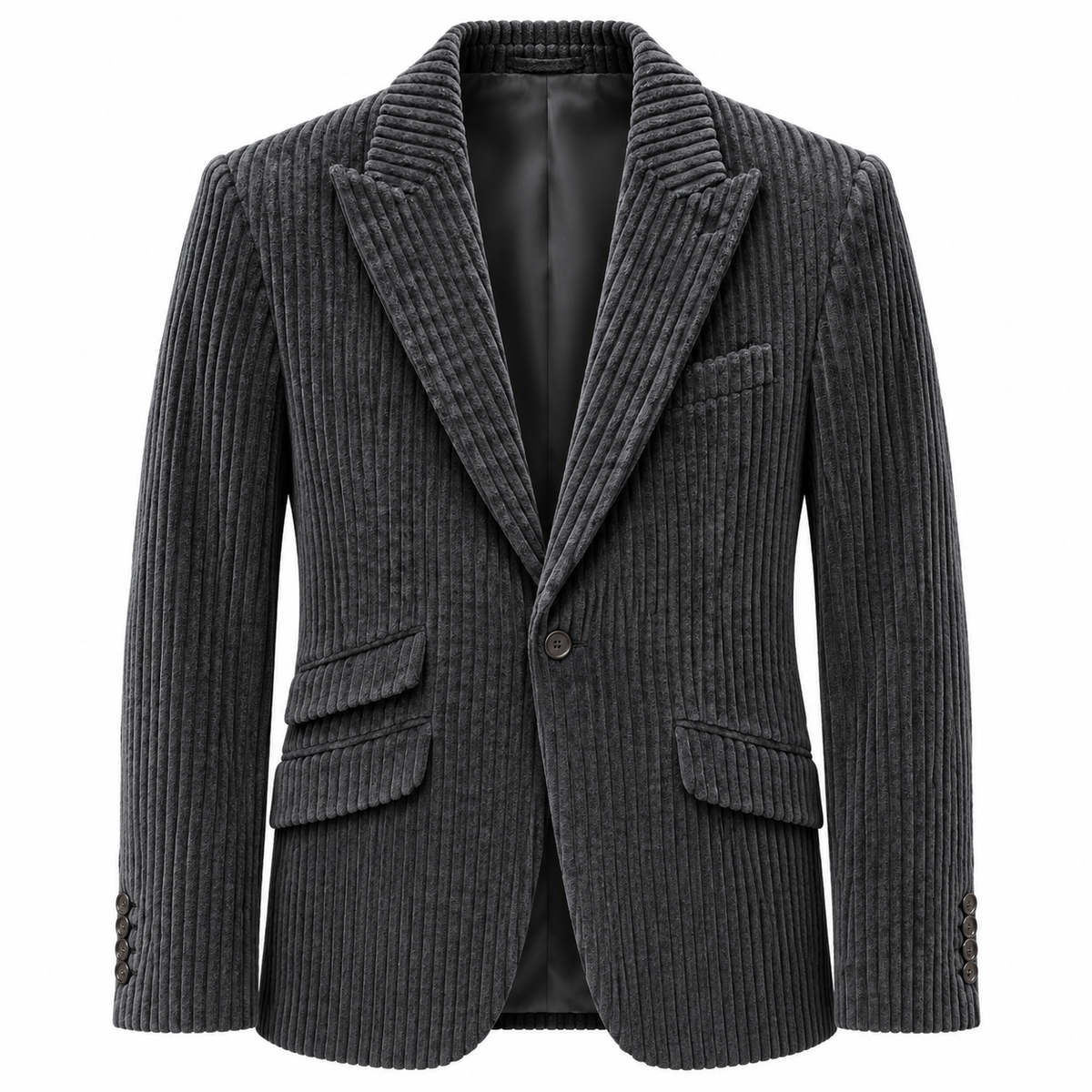 Dolce & Gabbana Man Jacket Velvet Coste Black