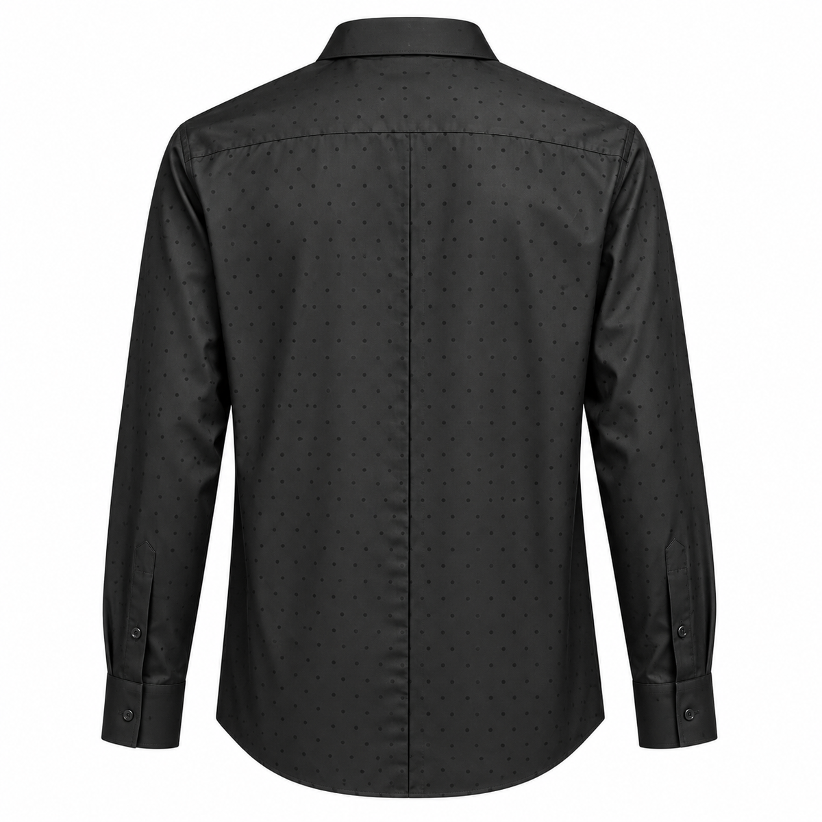 Dolce & Gabbana Man Shirt Polka Dot Black