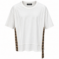 Dolce & Gabbana Man T-Shirt Crew Neck Bande Logate White