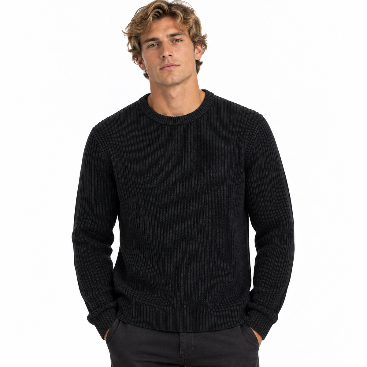 Dolce & Gabbana Man Sweater Coste Blue