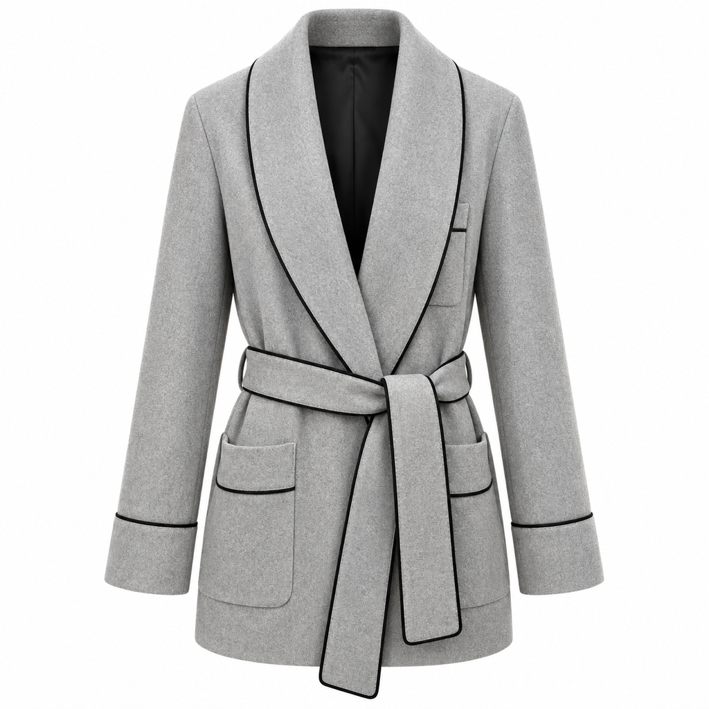 Dolce & Gabbana Man Coat Cashmere Grey