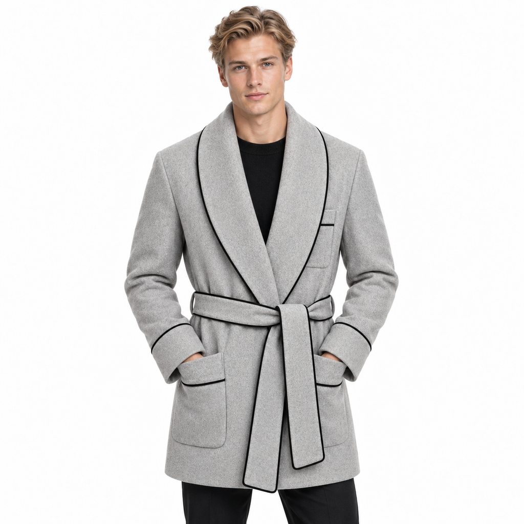 Dolce & Gabbana Man Coat Cashmere Grey