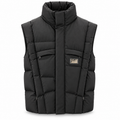 Dolce & Gabbana Man Sleeveless Silk Jackets Black