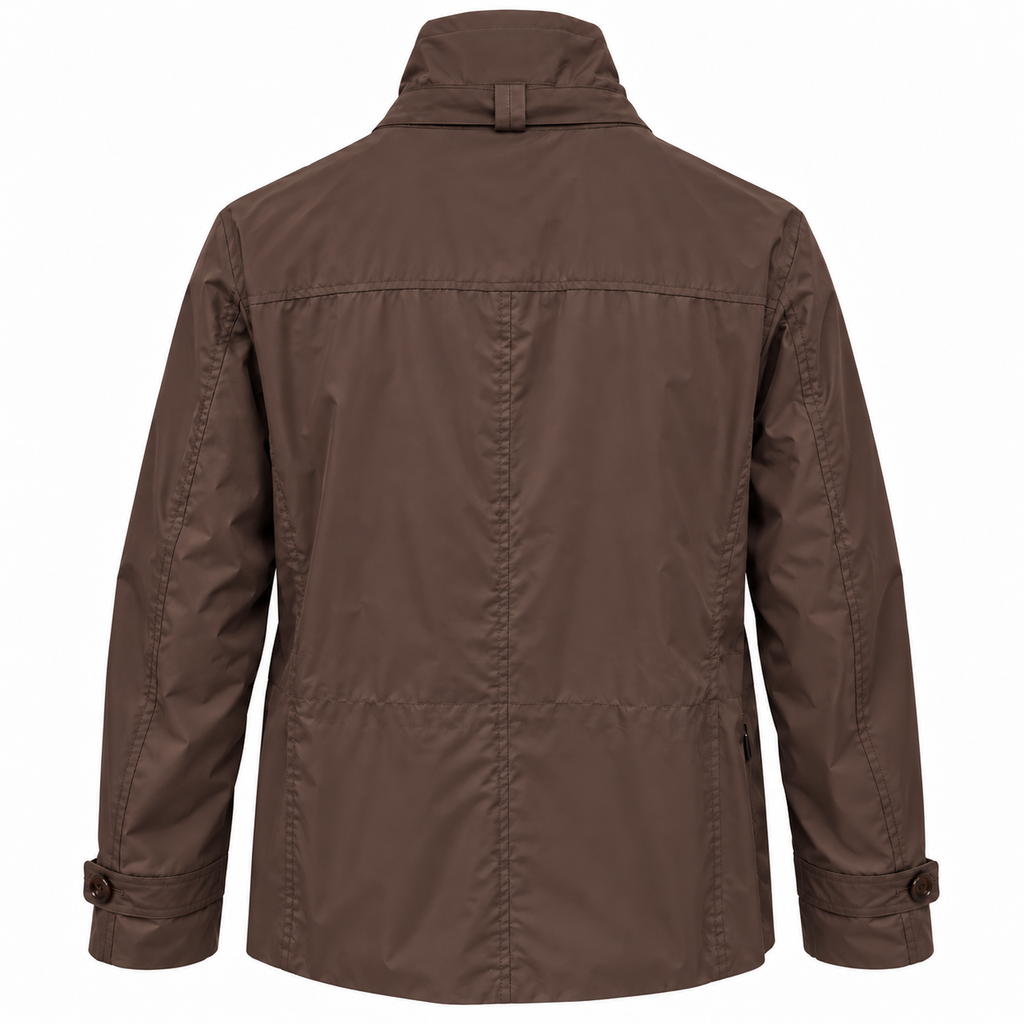 Moorer Man Trench Coat Nabucco Brown