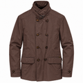 Moorer Man Trench Coat Nabucco Brown