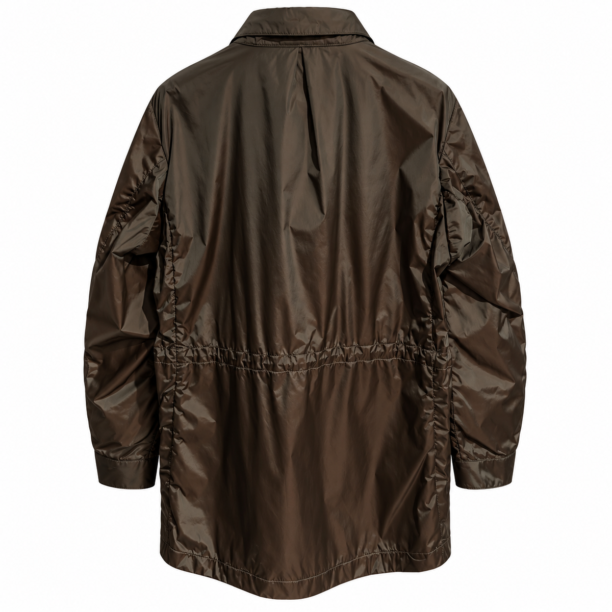 moorer Man Trench Coat Riberto Petrolio Green