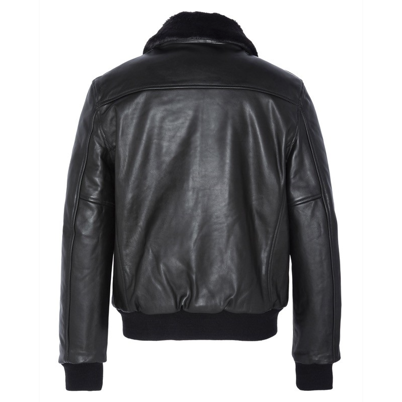 Schott NYC Man VINTAGE FLIGHT Jacket Black
