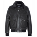 Schott NYC Man VINTAGE FLIGHT Jacket Black