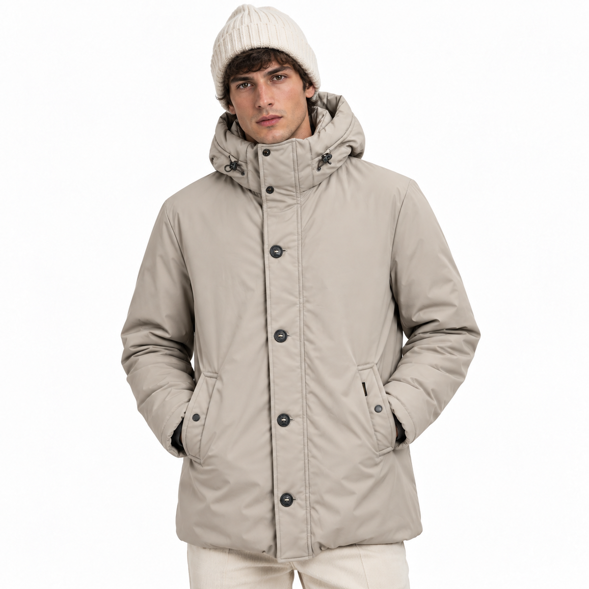 moorer Man Down Jacket Iury Grey