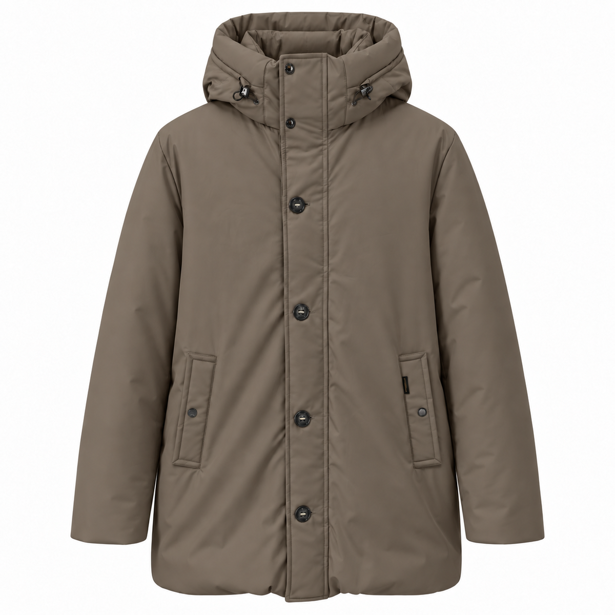 moorer Man Down Jacket Iury Visone Grey