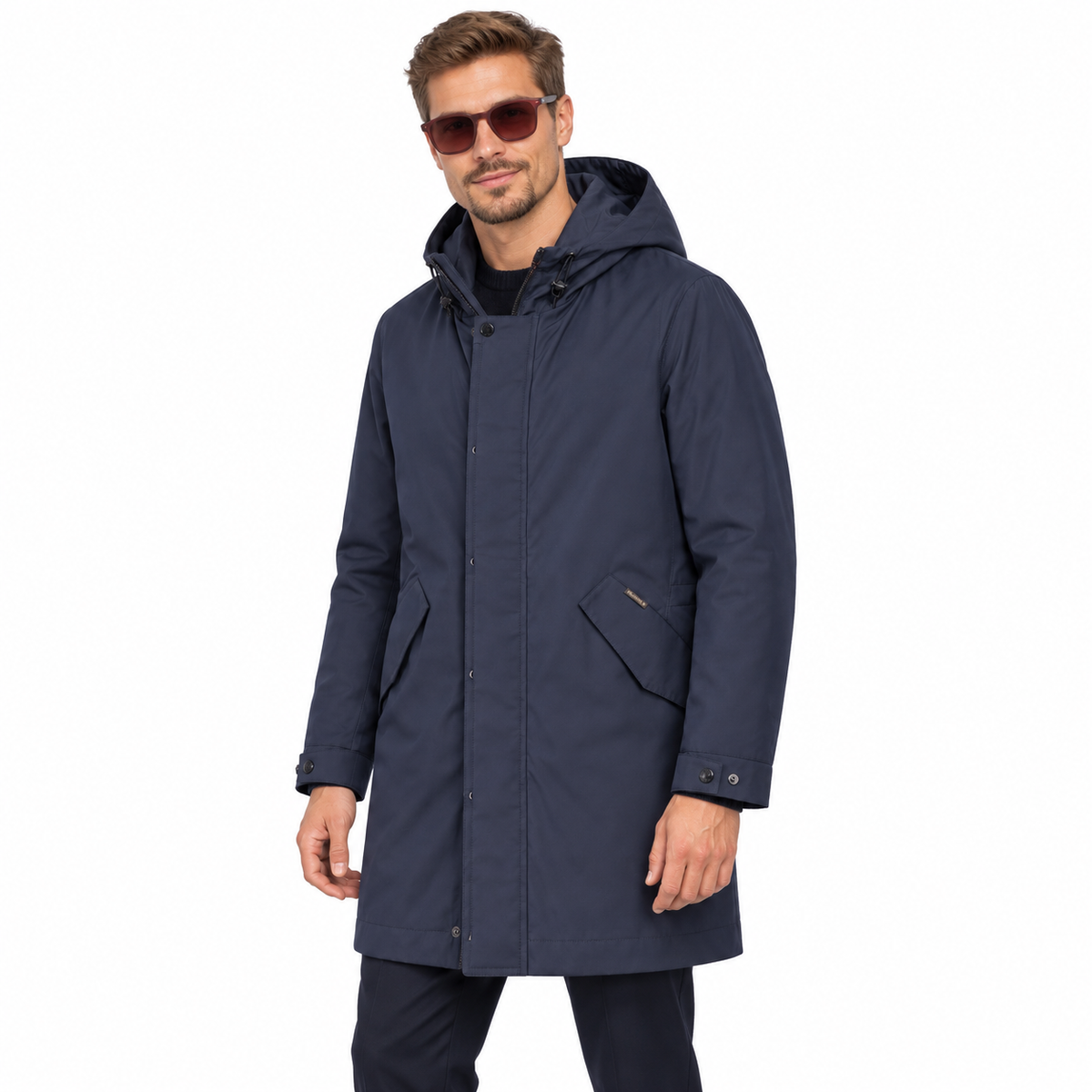 moorer Man Jacket Vento Millenio Blue