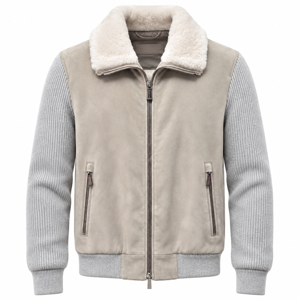 moorer Man Jacket Campiglio Grey