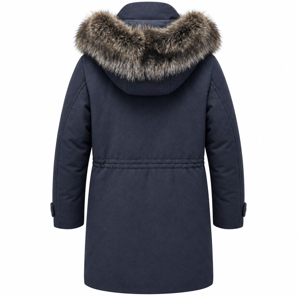 moorer Man Jacket Sapporo Blue
