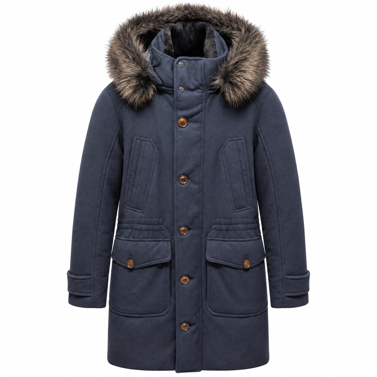 moorer Man Jacket Sapporo Blue