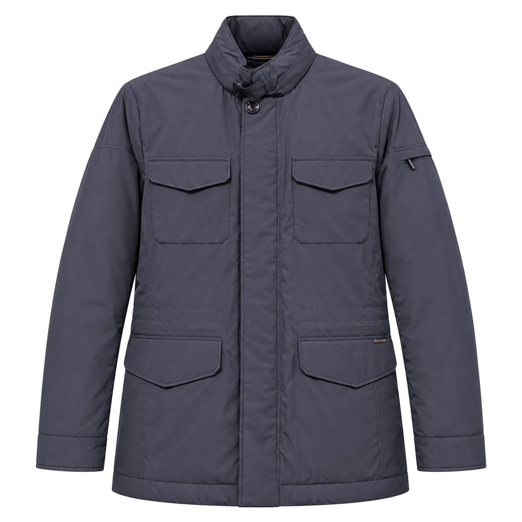 moorer Man Jacket Leonardo Blue