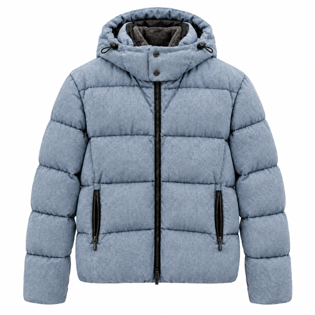 moorer Man Jacket Raul Blue
