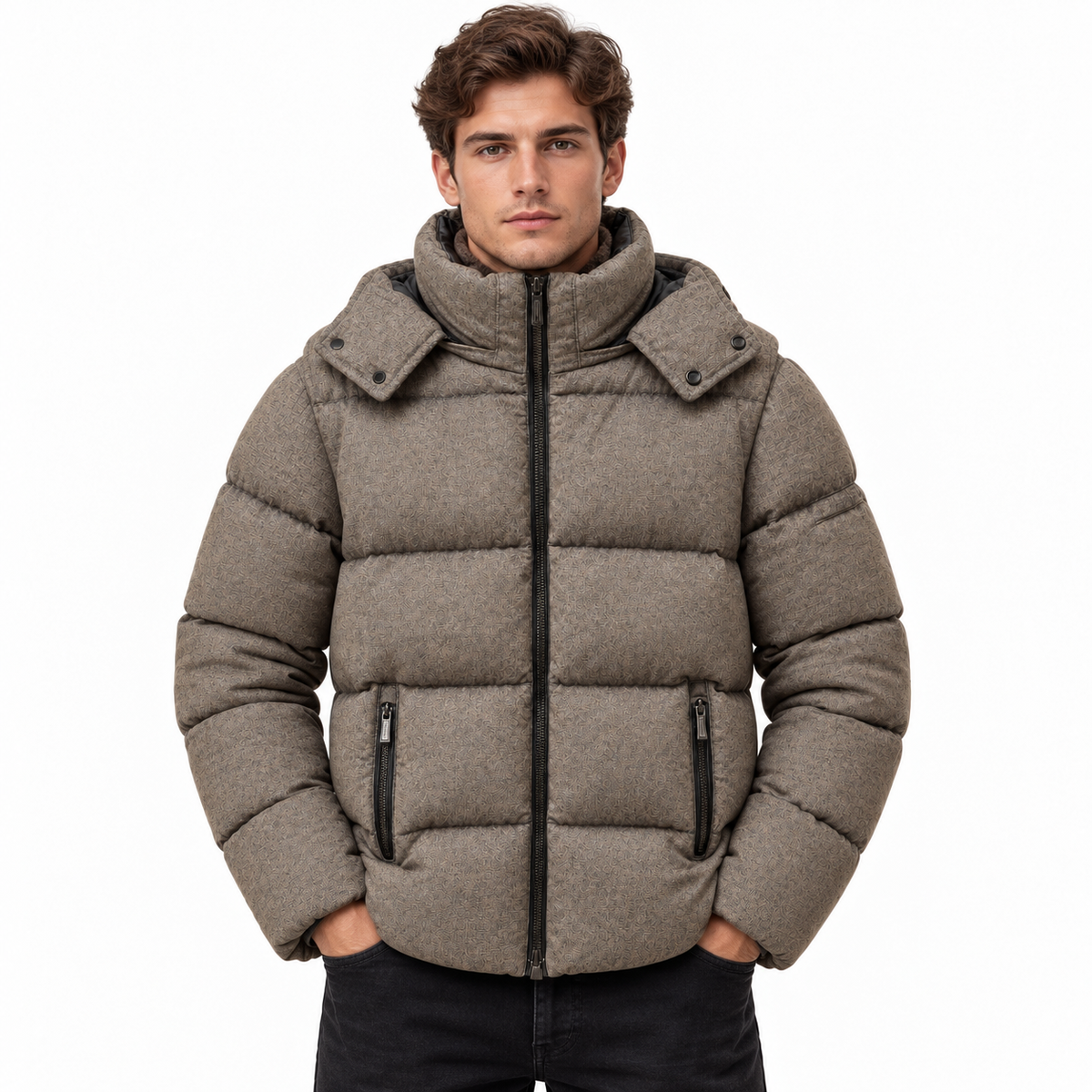 moorer Man Jacket Raul Grey