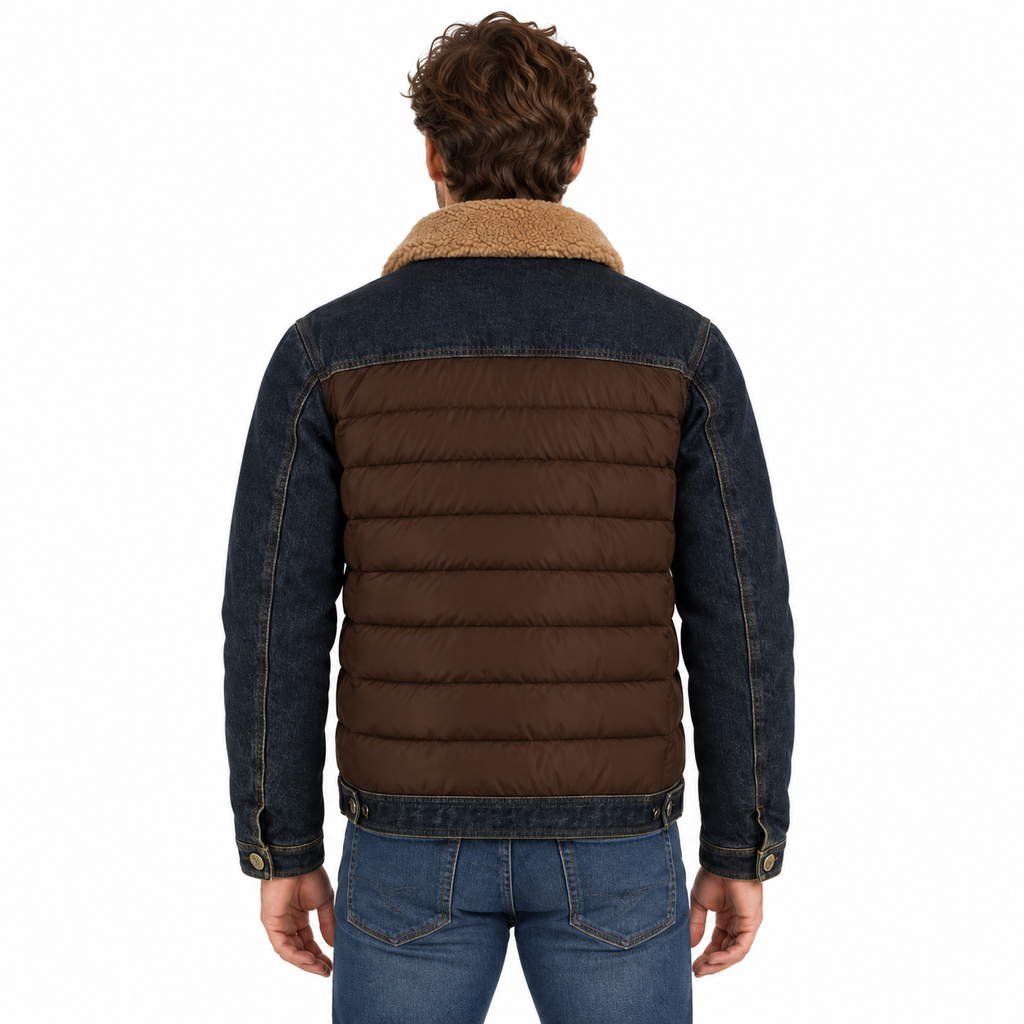 Moorer Man Jacket Mondor Fur Brown