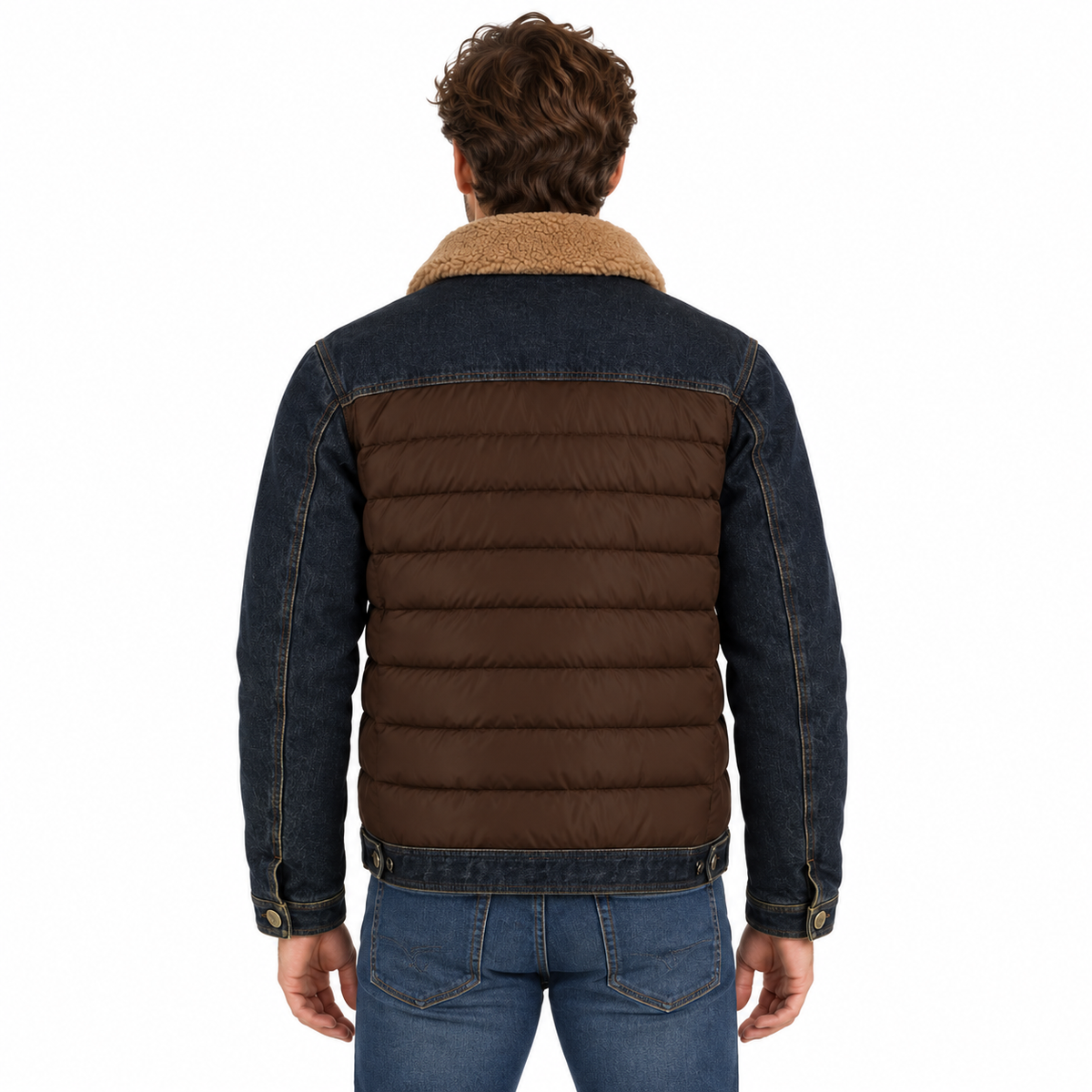 Moorer Man Jacket Mondor Fur Brown