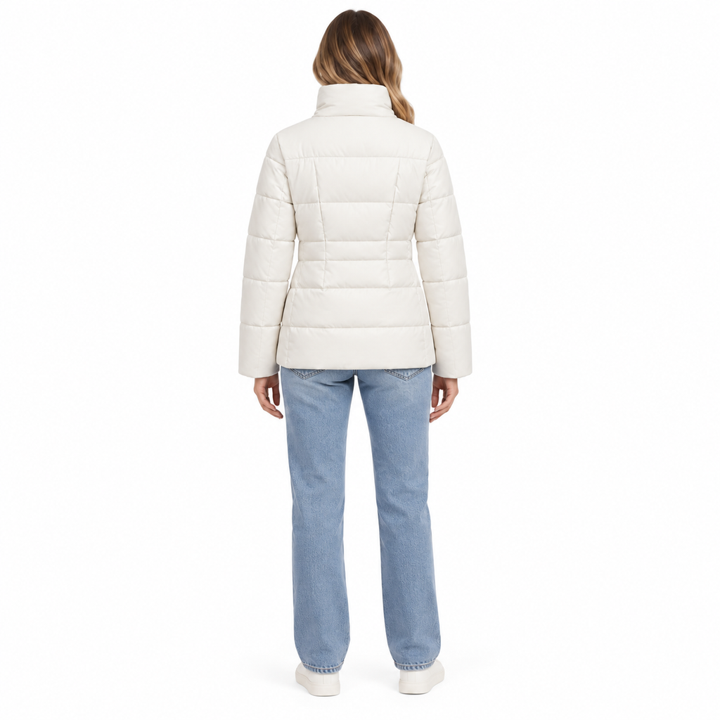 Moorer Woman Jacket Kilie White