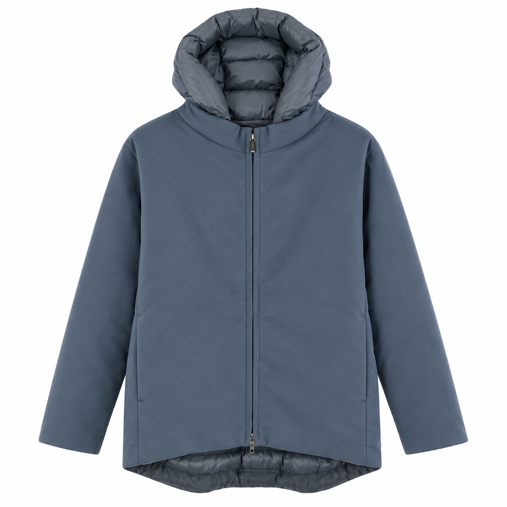 Moorer Woman Jacket Delfina Light Blue