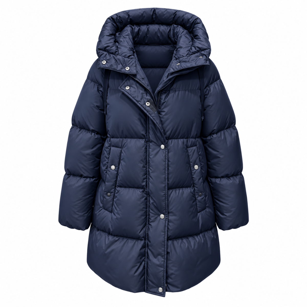 Moorer Woman Giubbbotto Long Nairobi Jackets Blue