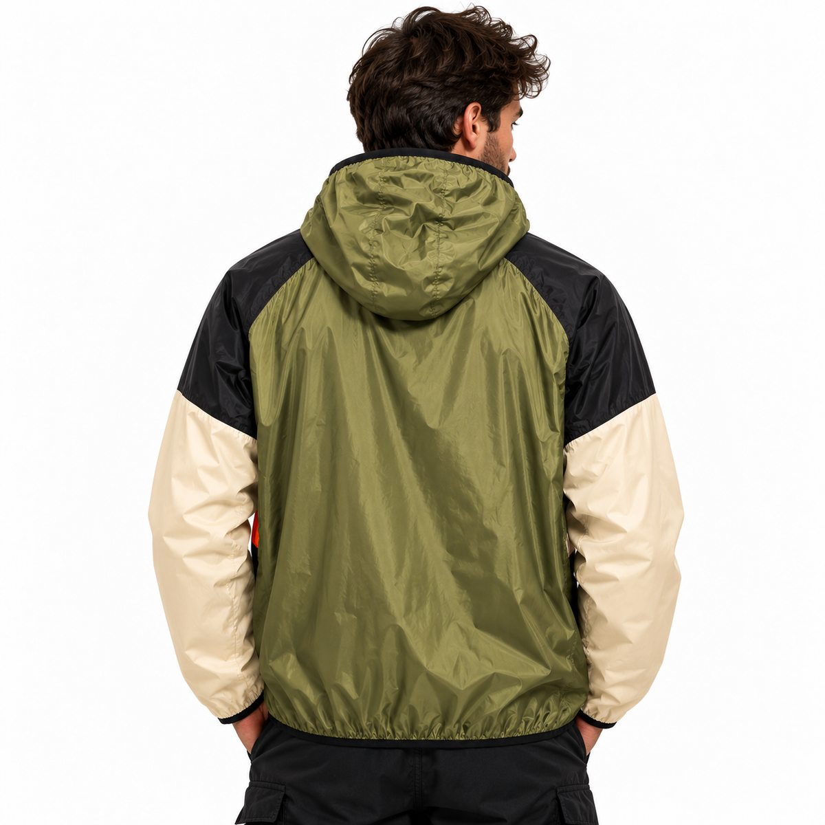 hogan Man Jacket Tecnica Windproof Multicolor