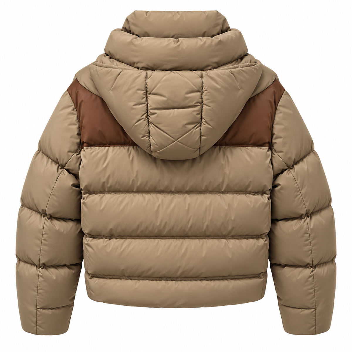 hogan Man Jacket Padded Hooded Green