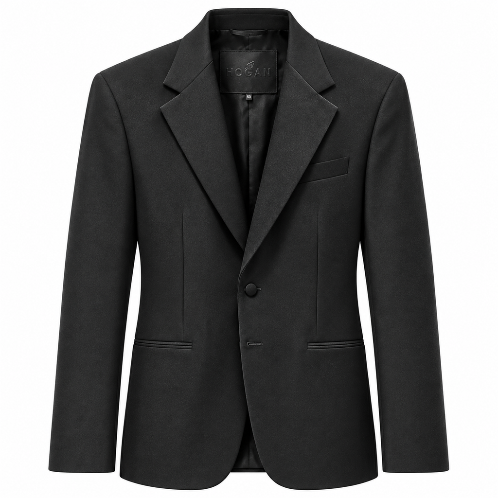 hogan Man Jacket Wool Black