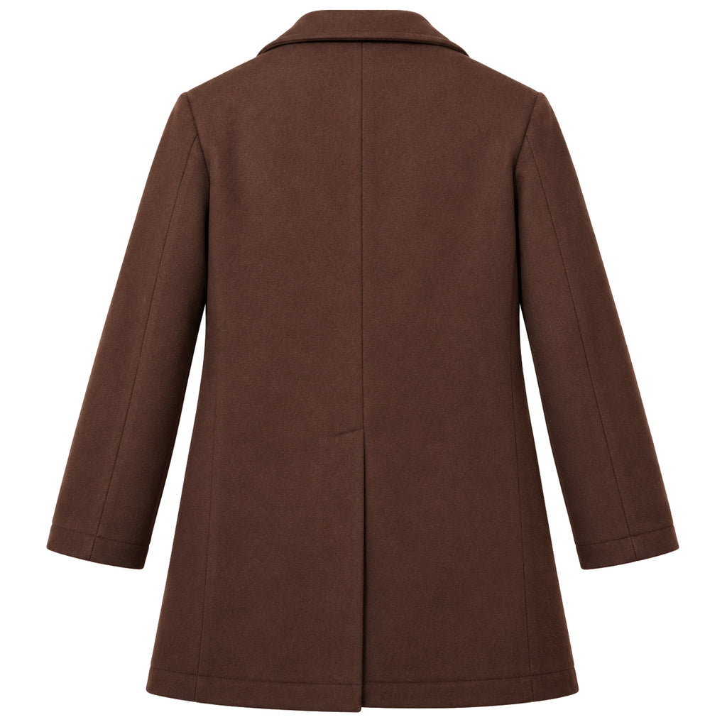Loro Piana Fabric Man Coat Peacoat Moro Brown