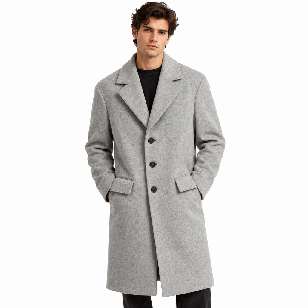 hogan Man Coat Labna Grey