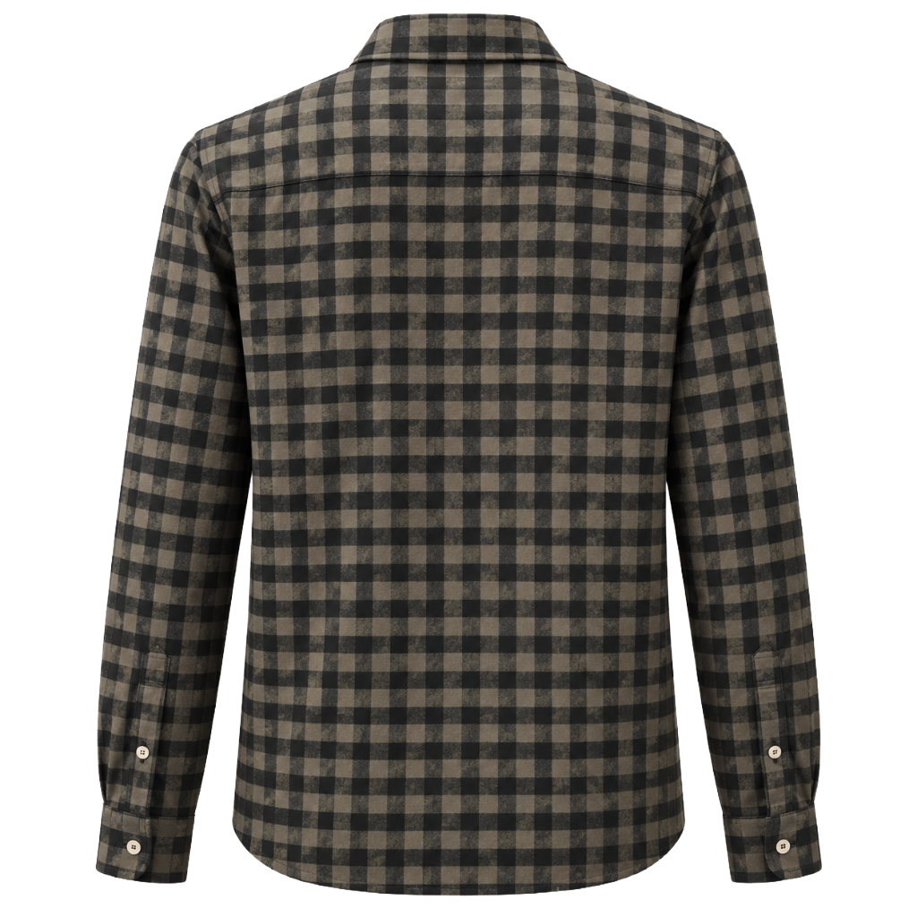hogan Man Shirt Quadretti Logata Green