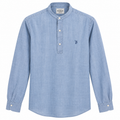 Tod's Man Polo Sleeve Lkunghe Coreana Light Blue