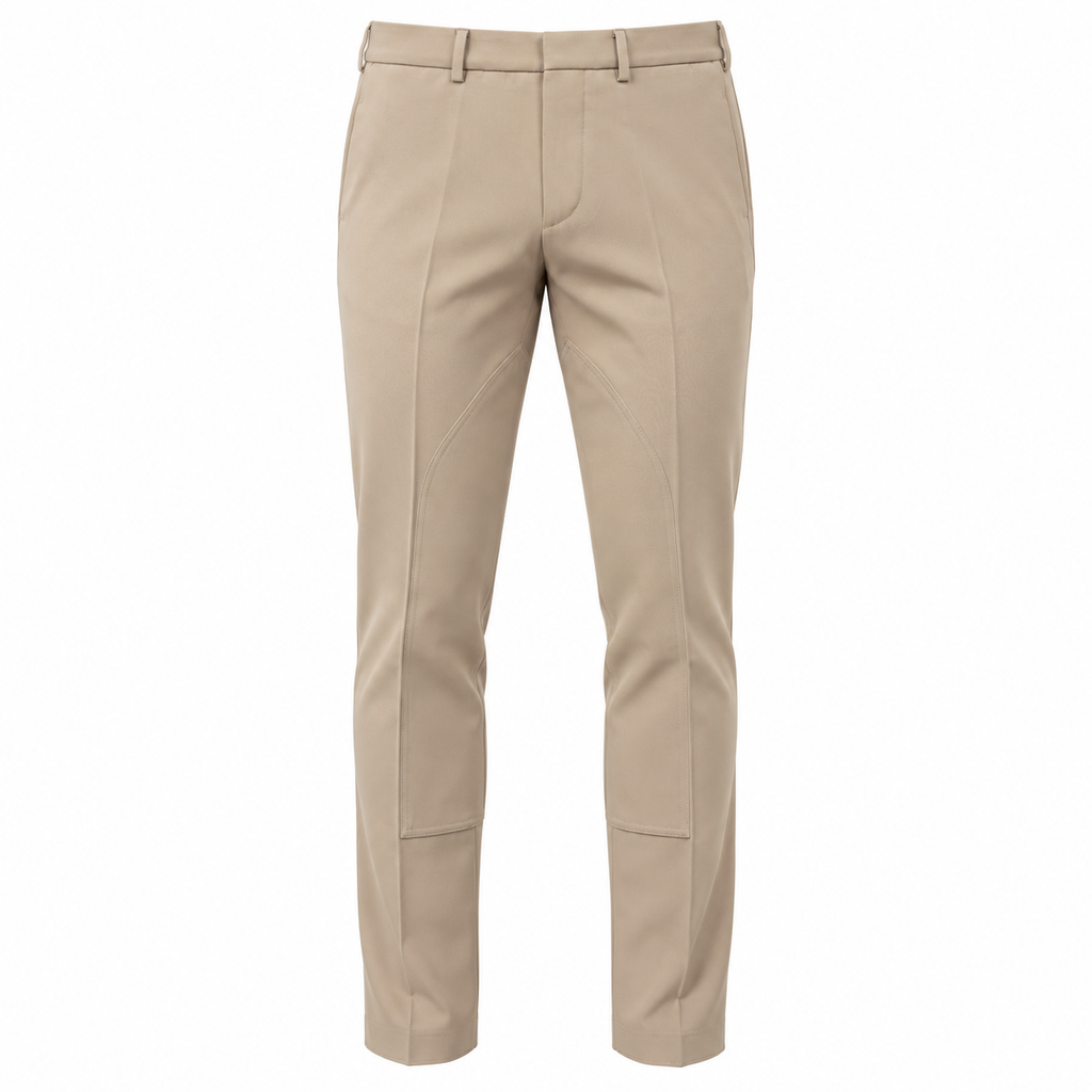 hogan Man Trousers Wool Beige
