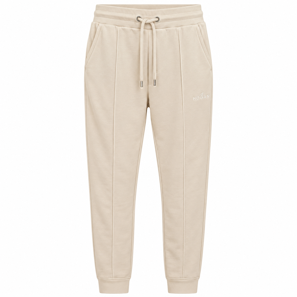 hogan Man Trousers Long Beige
