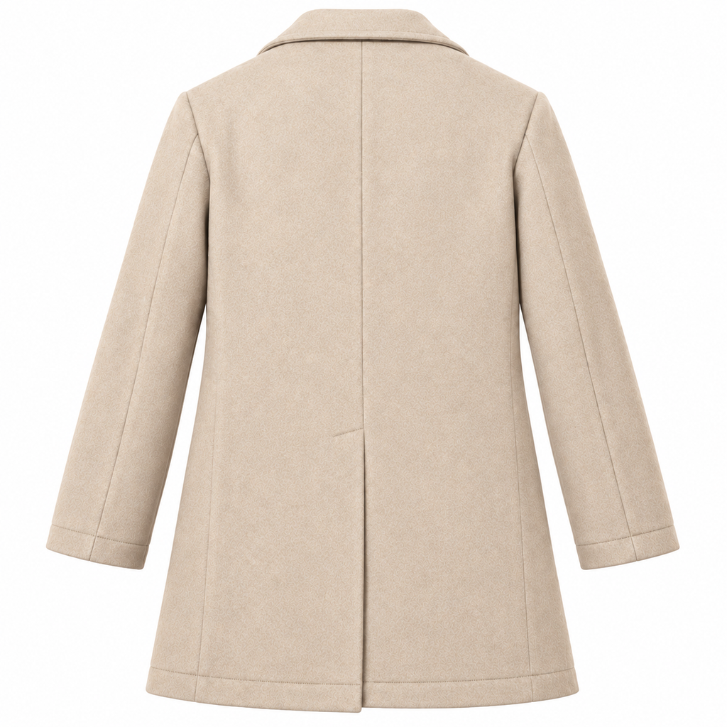 Loro Piana Fabric Man Coat Peacoat Moro Beige