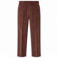 hogan Man Trousers Velvet Coste Brown