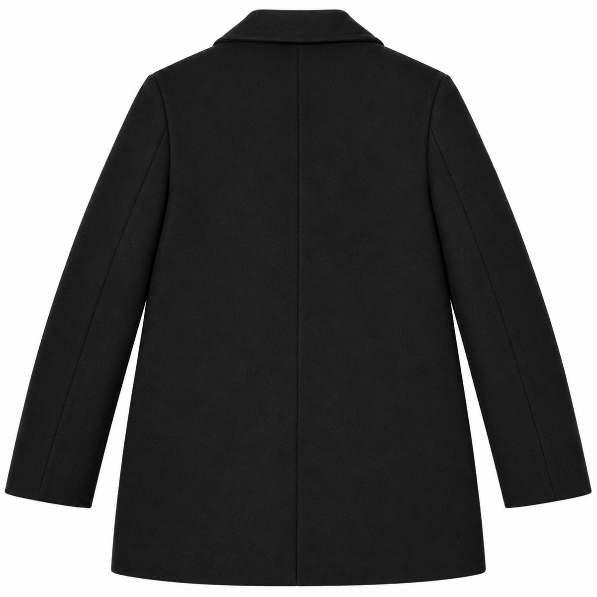 Loro Piana Fabric Man Coat Peacoat Cashmere Black