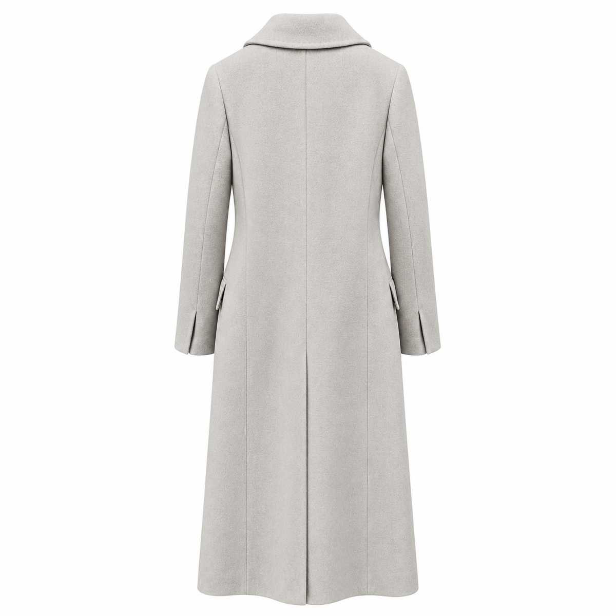 Loro Piana Fabric Woman Coat Grey