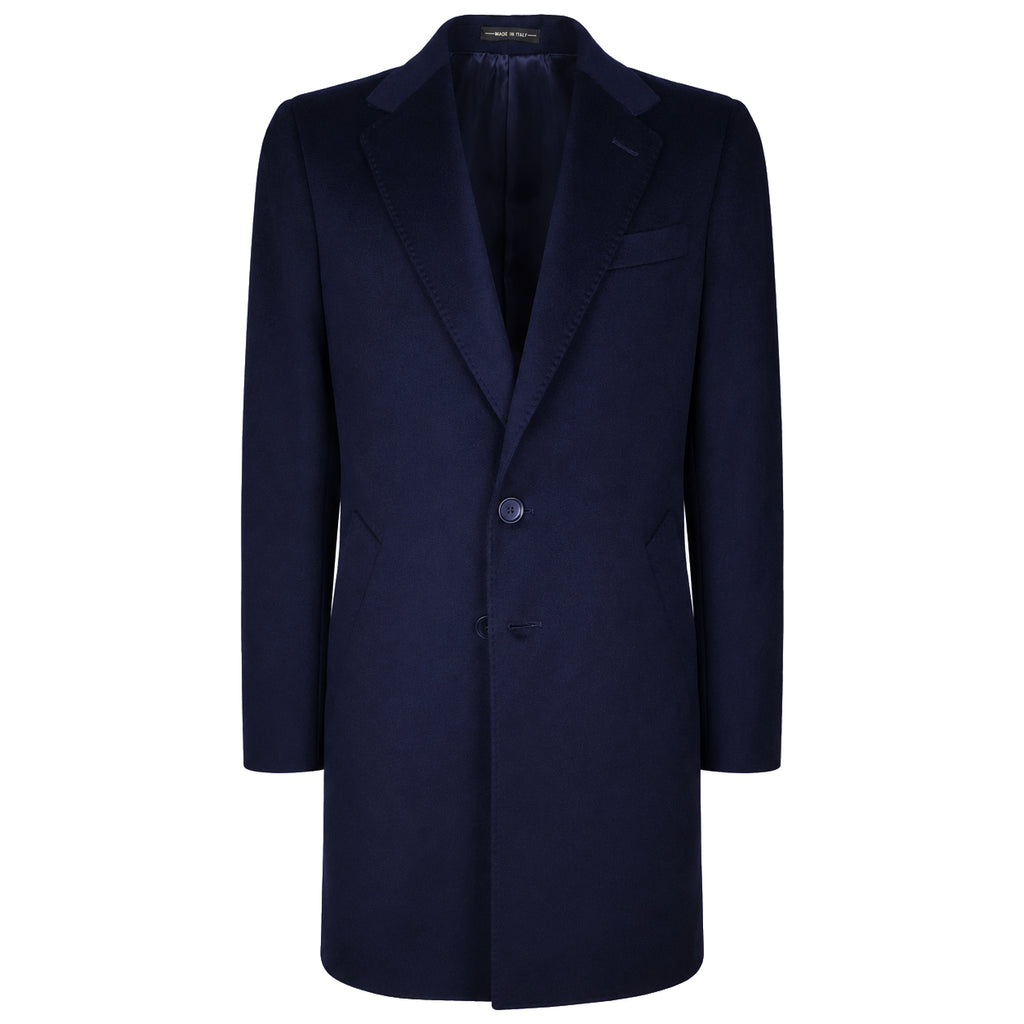 Loro Piana Fabric Man Coat Blue
